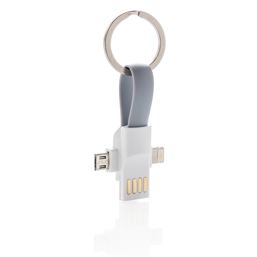 [KX010228] Porte-clés câble 3 en 1