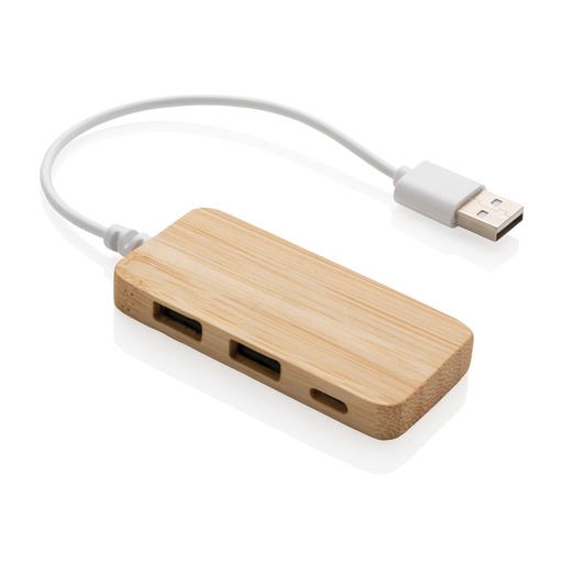 [KX090457] Hub en bambou avec Type C