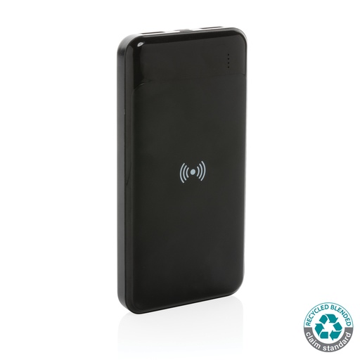 Powerbank 8000 mAh avec induction en plastique recyclé RCS