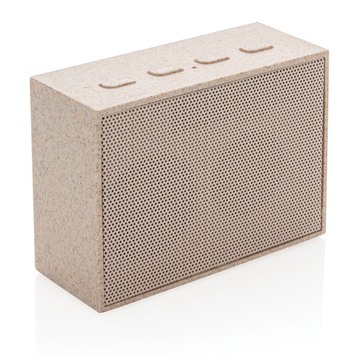 [KX080810] Mini enceinte 3W en fibre de paille