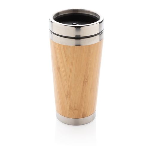 [KX113707] Mug double paroi en bambou